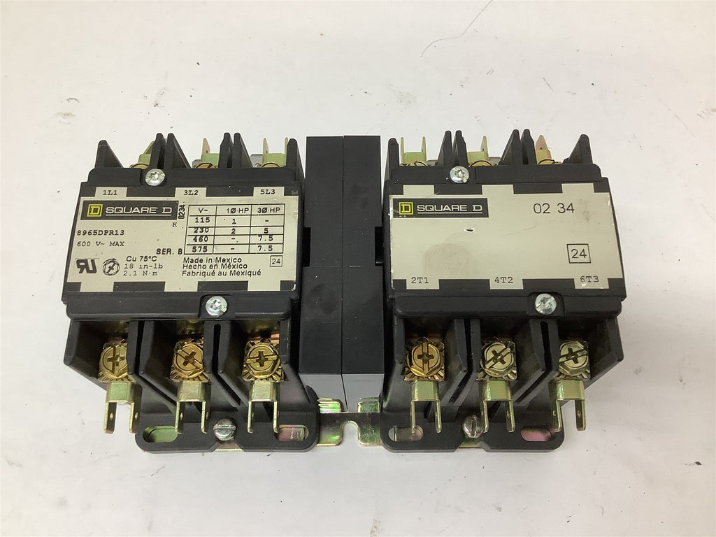 Square D 8965DPR13 480V Coil Hoist Contactor