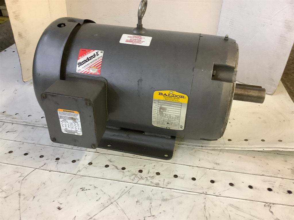 Baldor CM3714T AC Motor 10HP 230/460V 1760RPM 215TCFR 3PH 60HZ TEFC ENCL