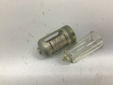 SMC Pneumatic Lubricator Replacement Bulb NC200L-C Lot Of 8