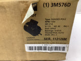 Dayton 3M576D DC Motor 1/10 HP 115 V 1550 RPM 1 PH OPAO