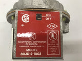 Fireye Electronics Model 80JD21002 Pressure-Vacuum Switch