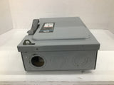 Siemens I-T-E F351 Enclosed Switch 30 Amp 480 Volt Type 1