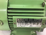 Nachi TWF4711AF Uni Motor 3Phase Induction Motor 0.75 KW 220V 1690RPM 4P 60HZ