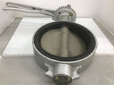 Kitz Butterfly Valve FIG 125C Size 8 Flange 125/150