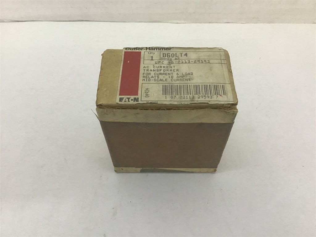 Cutler Hammer D60LT4 Series A2 AC Current Transformer