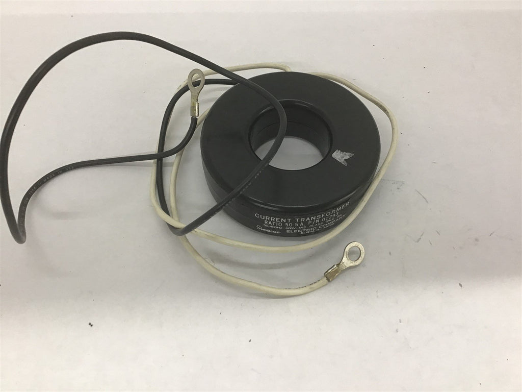 Simpson 01293 Current Transformer Ratio 50:5 A