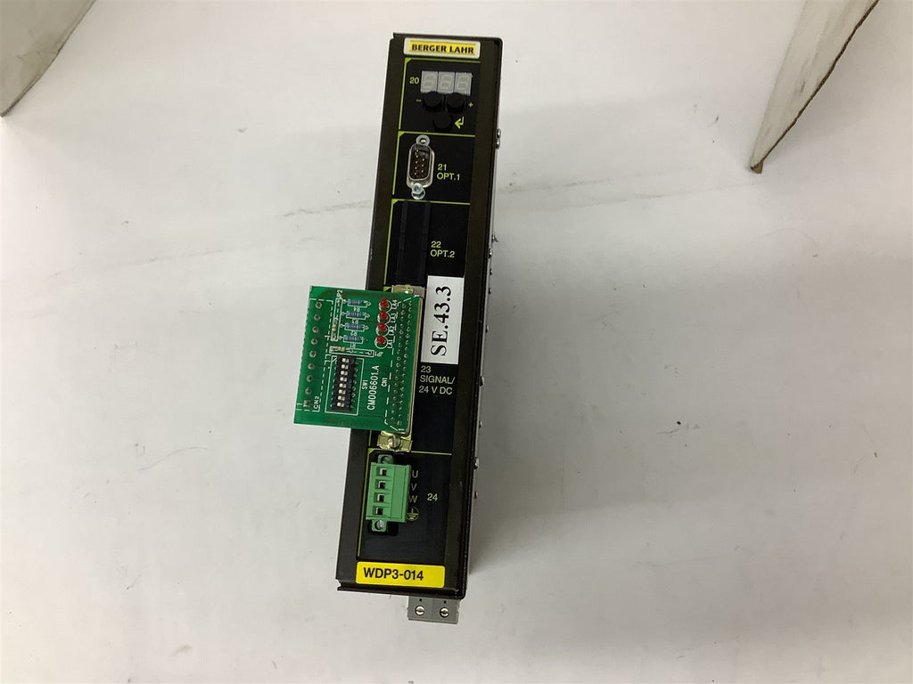 Berger Lahr WDP3-014.0801 Module 24 VDC 240 V 2.4 A 50/60 Hz