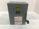 Square D General Duty D321N Safety Switch