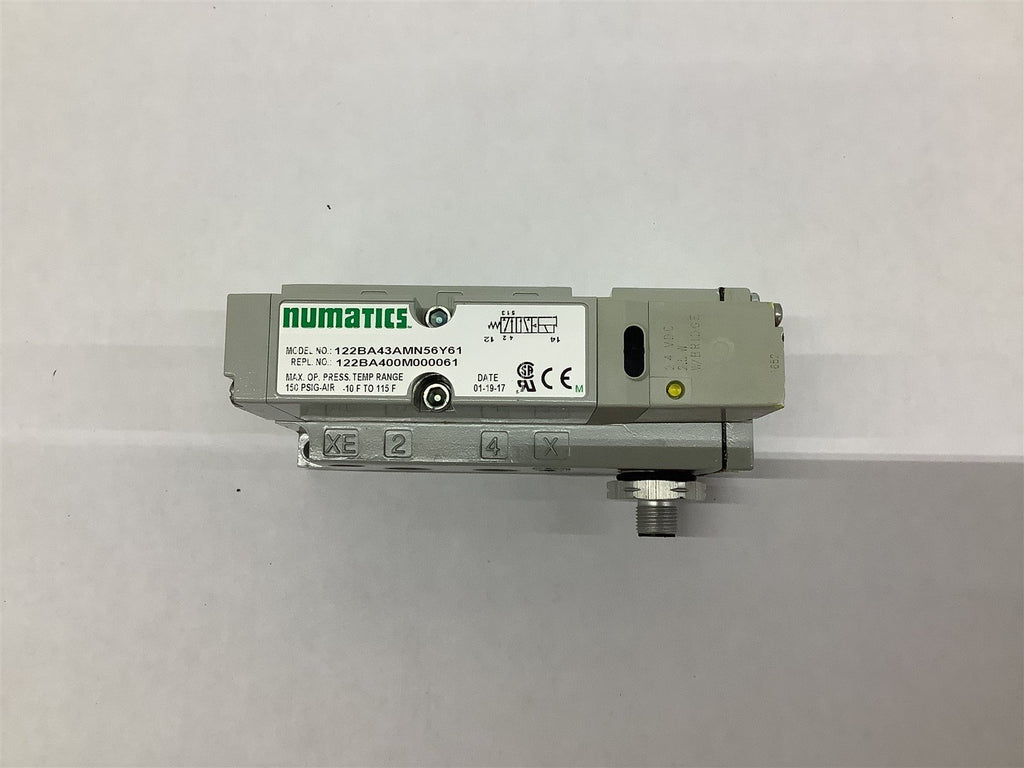 Numatics 122BA43AMN56Y61 Solenoid Valve 150 Psig-Air