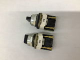 Allen Bradley 800T-J91 Switch Lot Of 2