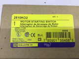 Square D 2510KO2 Motor Starting Switch Series A