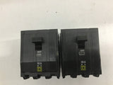 Square D RV3043 Circuit Breaker Lot Of 2