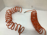 Grainger Coiled Grounding Wire Clamp 10' Lot Of 2