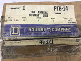 Square D PTB14 Plug IN Busway Tap Box 100 Ampere