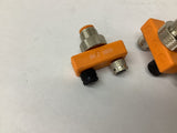 Lumberg ASBS 2 M8 2 Way Sensor Splitter Lot Of 3