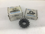 Tsubaki H40B16F 1 1/8" Sprocket Lot Of 3