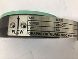 Graphilor Rupture Disk 1-1/2" Lot Of 2