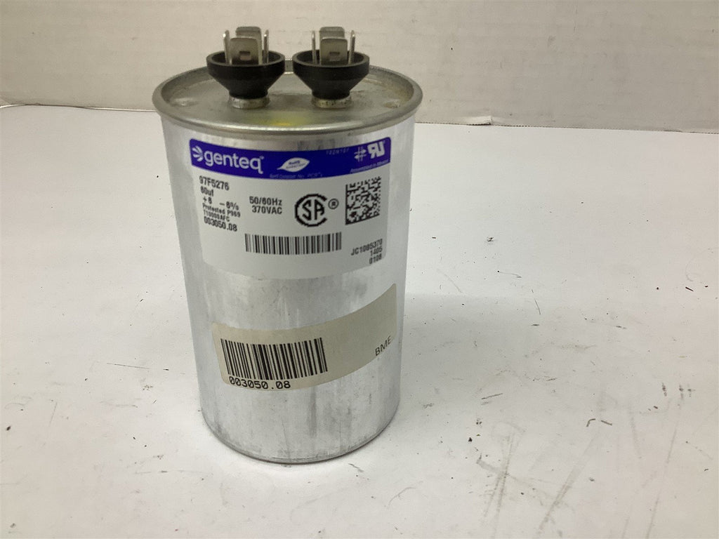 Genteq 97F5276 Capacitor 50/60 Hz 370 Vac