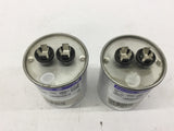 Genteq 97F9624 Capacitor Lot Of 2 50/60 Hz 370 Vac