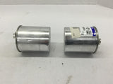 Genteq 97F9624 Capacitor Lot Of 2 50/60 Hz 370 Vac