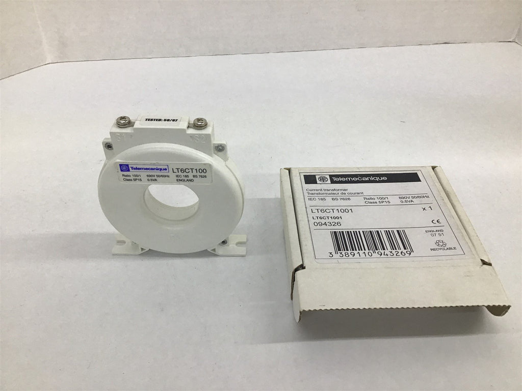 Telemecanique LT6CT1001 Current Transformer