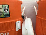 Igloo 5 Gallon Heavy Duty Beverage Cooler Seat Top Orange Set of 2