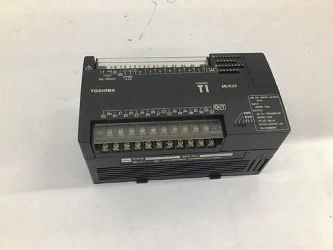 Toshiba Prosec T1 MDR28 TDR128*6S Programmable PLC Controller 100-240 – BME  Bearings and Surplus