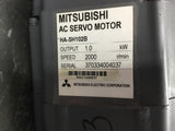 Mitsubishi HA-SH102B AC Servo Motor Output 1.0 KW Speed 2000 R/MIN