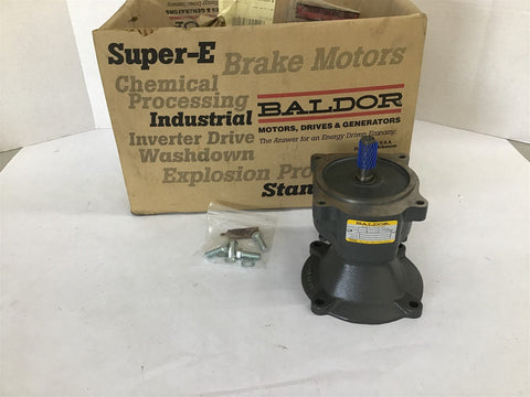 Baldor GCF4X01AA GR0222A025 4-1 Gear Reducer 1.38HP AGMA Class 1