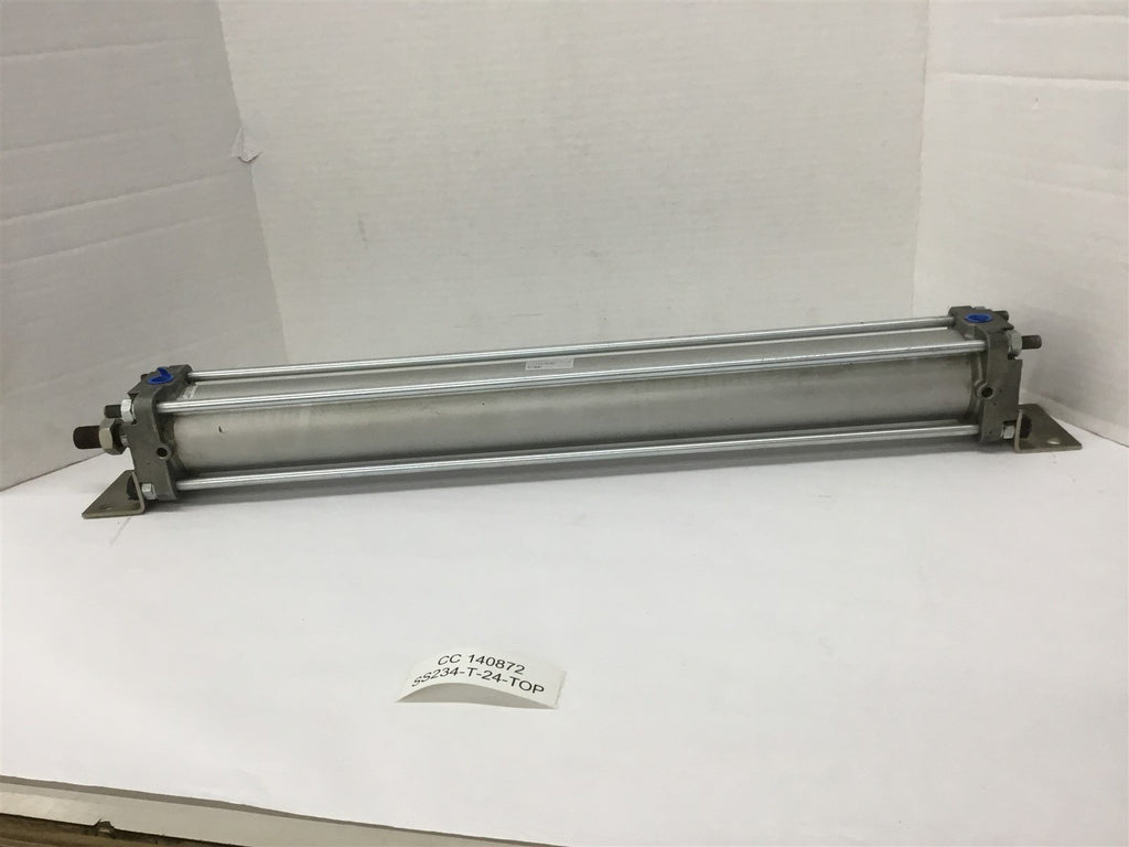 SMC CDA2L63-550Z 21-1/2" Stroke x 3/4" OD Ram Pneumatic Cylinder