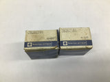 Telemecanique ZB2BZ101 9F9145 Lot of 2