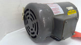 Baldor M3452 AC Motor .17 Hp 208-230/460 V 1200 Rpm 6P Fr 48 3 Ph 60 Hz TS