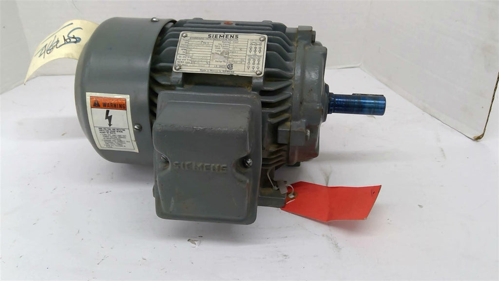 Siemens L3146-4YK60 AC Motor 2 Hp 220-230/440-460 V 1800 Rpm 4P Fr 14ST 3 Ph