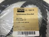 Dayton 1DHT9 Synchronous Drive Belt 1" Pitch Length 64" 540H100