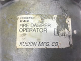 Ruskin Fire Damper Operator 30 PSIG