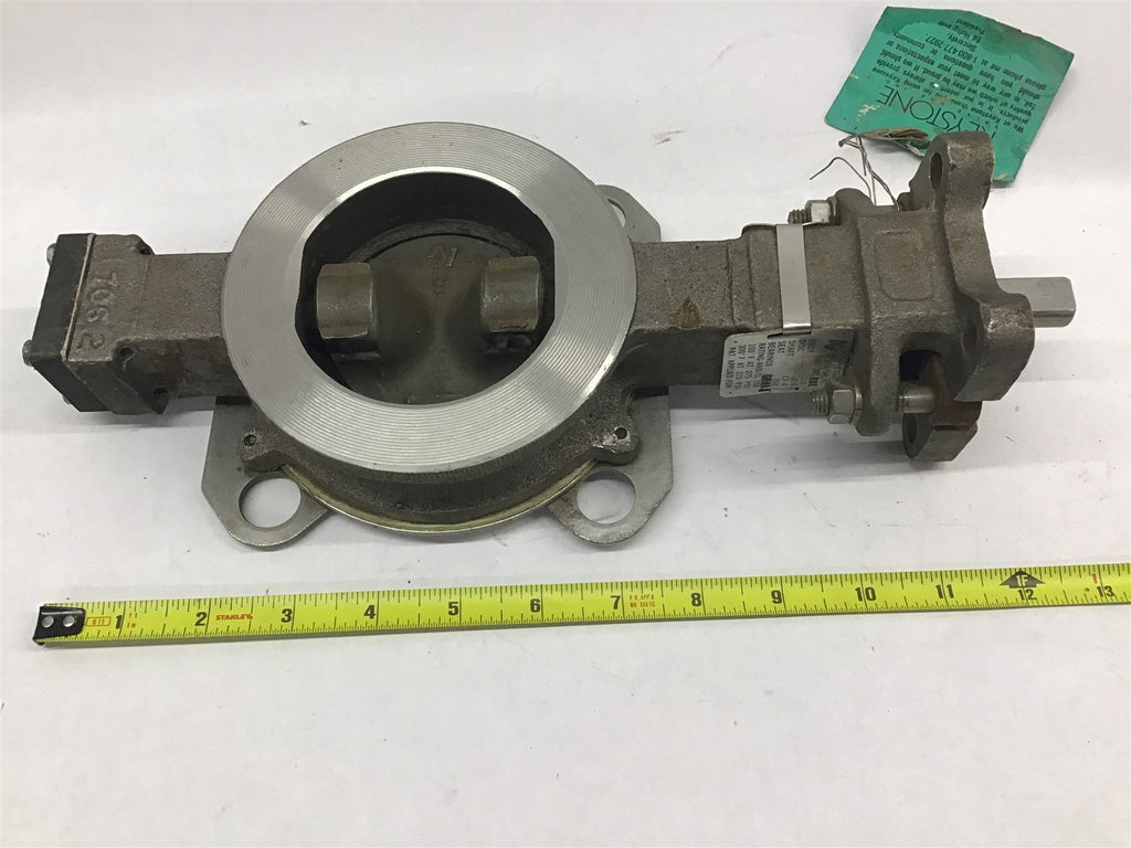 Keystone Butterfly Valve Body 316 Disc 316 Shaft 17.4 Seat TFE Bearings GF11