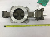 Keystone Butterfly Valve Body 316 Disc 316 Shaft 17.4 Seat TFE Bearings GF11