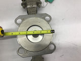 Keystone Butterfly Valve Body 316 Disc 316 Shaft 17.4 Seat TFE Bearings GF11