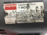 Dayton 6K23D AC Motor 1 Hp 115/230 V 1800 Rpm 4P 1 Ph 60 Hz Open