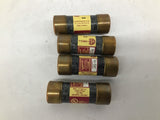 Limitron JKS-10 600V Or Less AC Fuse Quick Acting Current Limiting Lot Of 4