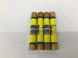 Low-Peak Fuse LPS-RK-15SP Dual Element Time-Delay 600V AC Lot Of 4