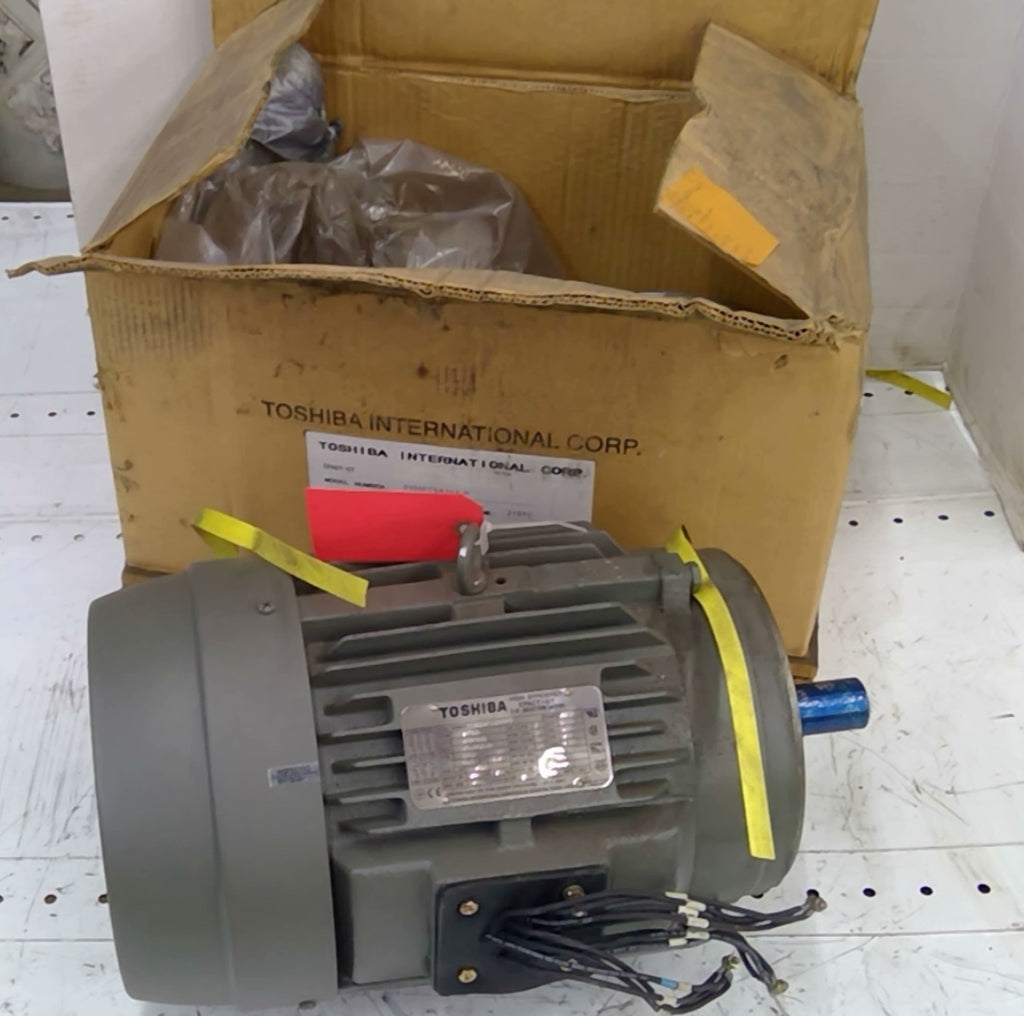 Toshiba 0104FTSA24A-P EPACT-CT Induction Motor 10HP 230/460V 1760RPM 60HZ 3PH