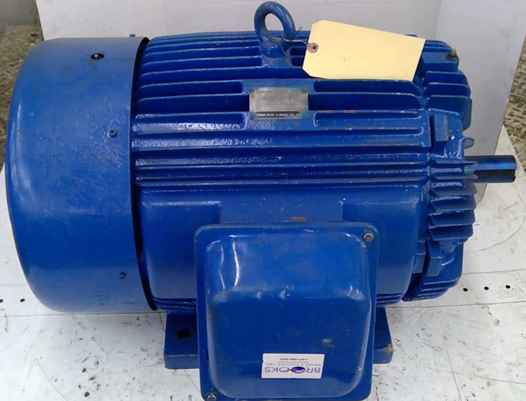 Teco Westinghouse 75 hp AC Motor 230/460 V 3600 Rpm 365TS Frame 3 PH 60 HZ