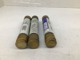 Littelfuse Indicator Fuses GLSR 50 ID 600VAC Or Less Class RK5 300VDC Lot Of 3