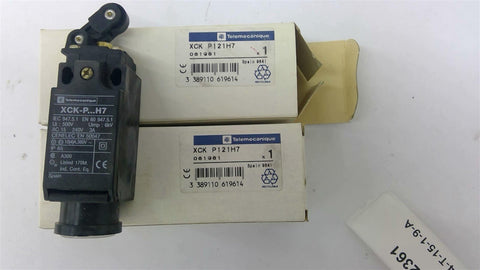 Telemecanique XCK P121H7 Limit Switch Lot Of 2