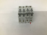 Allen-Bradley 1492-CB1 15A Ser B Lot Of 4