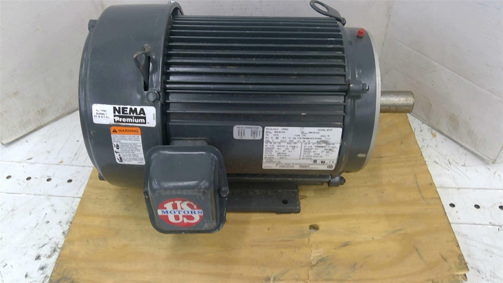 US U7P2DC 7.5HP AC Motor 208-230/460V 1800 Rpm 4P3PH 213TC TE 60Hz