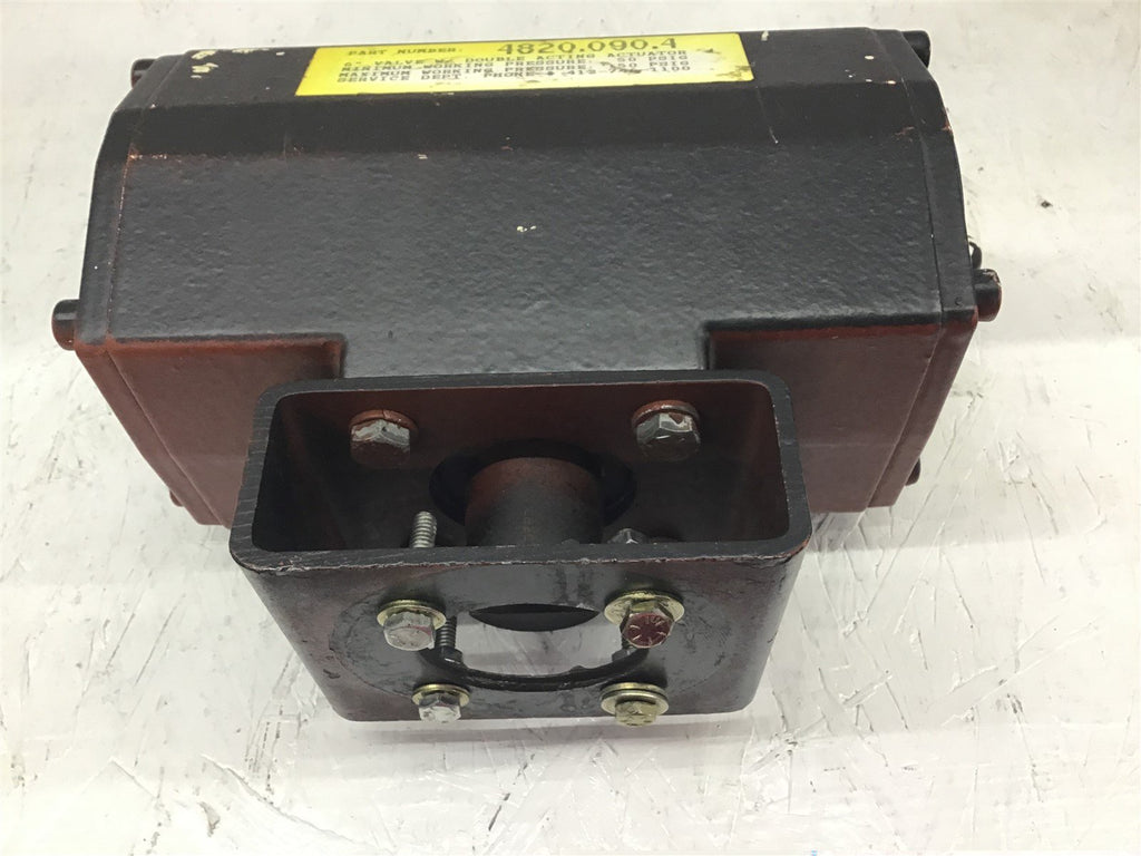 Actuator 4820.090.4 6" Valve W/ Double Acting Actuator