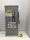 GE Heavy Duty Safety Switch TH3362R 60A 600VAC/250VDC