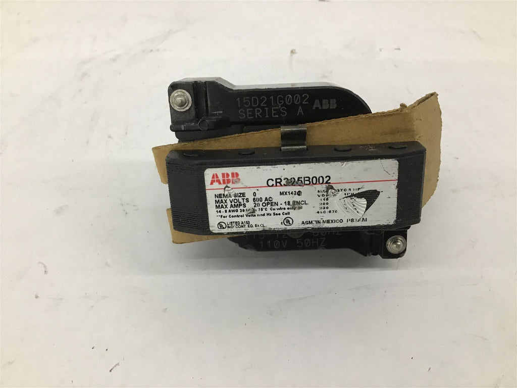 ABB CR325B002 15D21G002 Series A 115-120V 50/60HZ